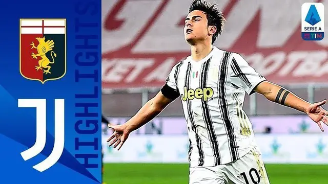 VIDEO: 4 Gol yang Tercipta dalam Laga Genoa Vs Juventus di Liga Italia