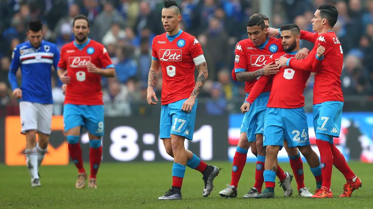 Sampdoria vs Napoli