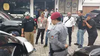 Kantor KPU Jakarta Utara Jalan Baru Ancol Selatan, Tanjung Priok Jakarta Utara diteror oleh orang tak dikenal pada Kamis, 8 Agustus 2024. (Ady Anugrahadi).