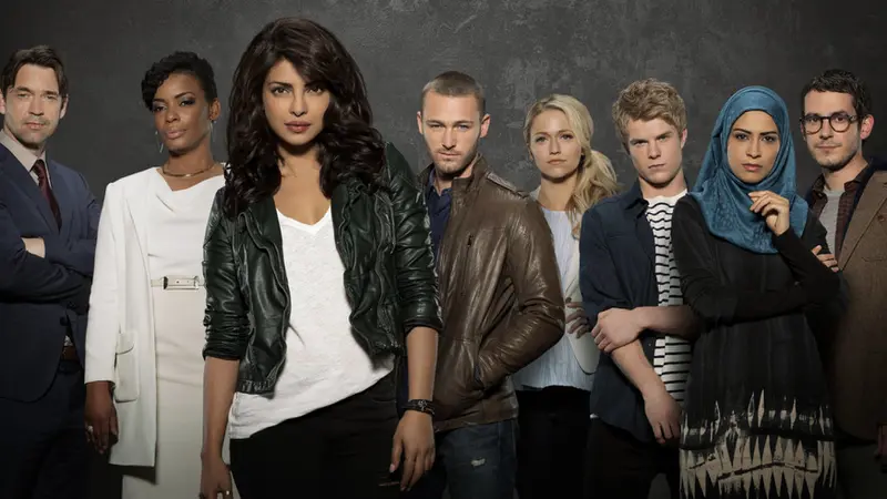 Priyanka Chopra dan pemeran Quantico lainnya. (Theworkprint.com)