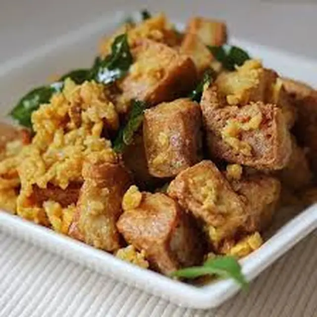 Tahu Telur Asin.