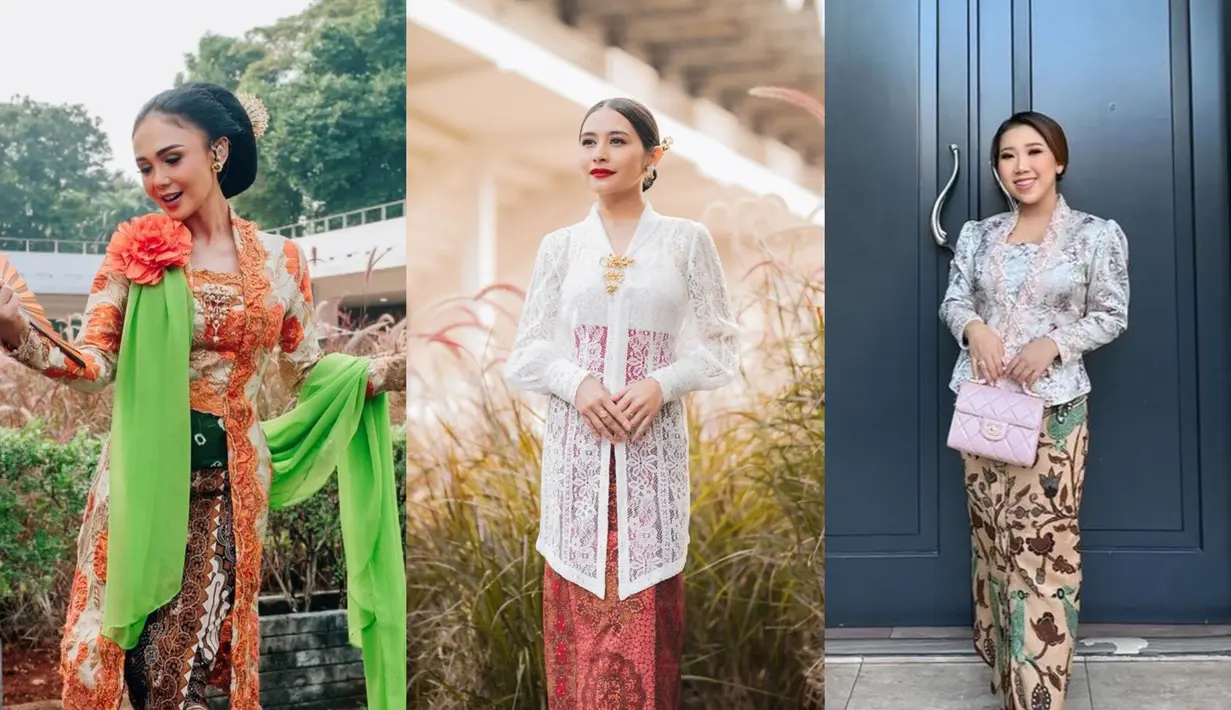 Perempuan dengan tubuh petite tetap bisa tampil ayu kenakan kebaya. Intip inspirasinya berikut ini! [@yunishara36 @prillylatuconsina96 @kikysaputrii]