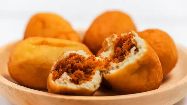 resep luti gendang roti isi abon