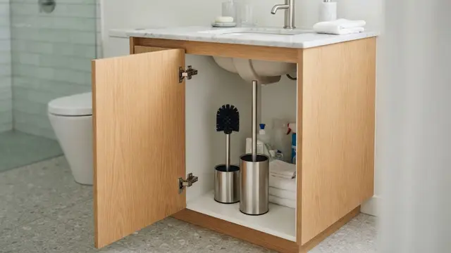 Tempat Menaruh Sikat WC agar Tidak Menjadi Sarang Kuman