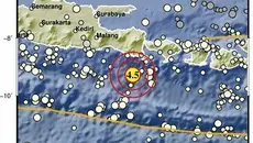 Analisis BMKG: Pemicu Gempa Magnitudo 4,9 di Barat Daya Jembrana