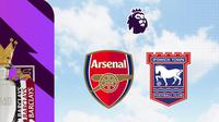 Liga Inggris - Arsenal Vs Ipswich Town (Bola.com/Adreanus Titus)