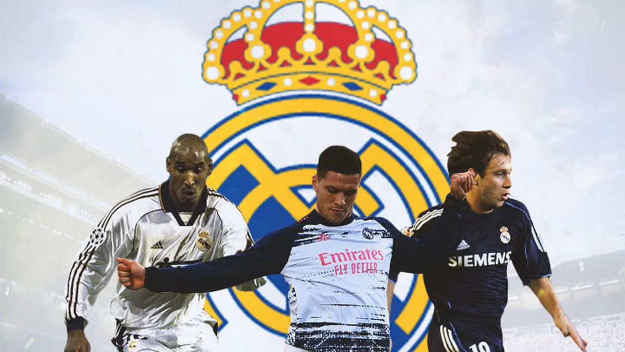 Real Madrid - Nicolas Anelka, Luka Jovic, Antonio Cassano