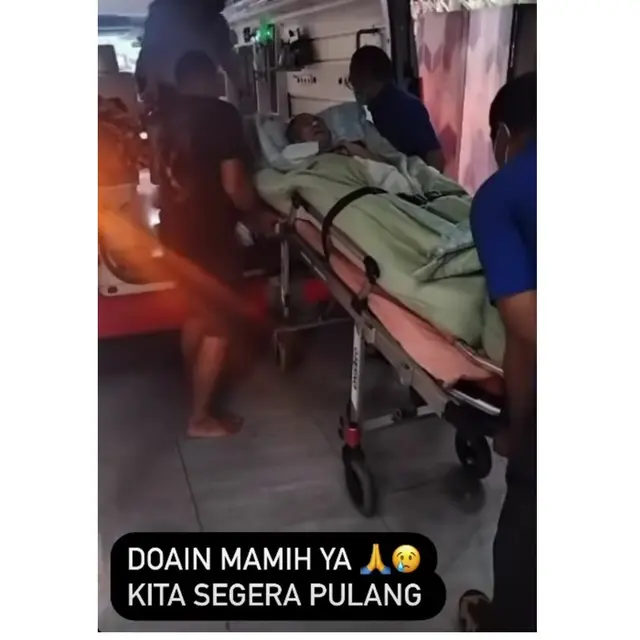 Dilarikan ke Rumah Sakit, Ini 6 Potret Kondisi Mami Popon Nenek Raffi Ahmad