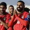 Mohamed Salah (kanan) antar Mesir lolos ke Piala Dunia 2026. (Abdel Majid BZIOUAT / AFP)