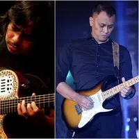 Bukan hanya soal teknik, para gitaris keren ini paling rapih soal permainan di panggung. (Bintang Pictures)