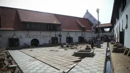Renovasi museum yang terletak di Jalan Pasar Ikan, Penjaringan, Jakarta Utara ini sudah dilakukan 8 September 2014 kemarin, (9/9/14). (Liputan6.com/Faizal Fanani)