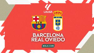Cover prediksi Liga Spanyol - Barcelona Vs Real Oviedo. (Gregah Nurikhsani/Bola.com)
