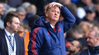 Manajer Manchester United asal Belanda, Louis van Gaal. (AFP/Glyn Kirk)