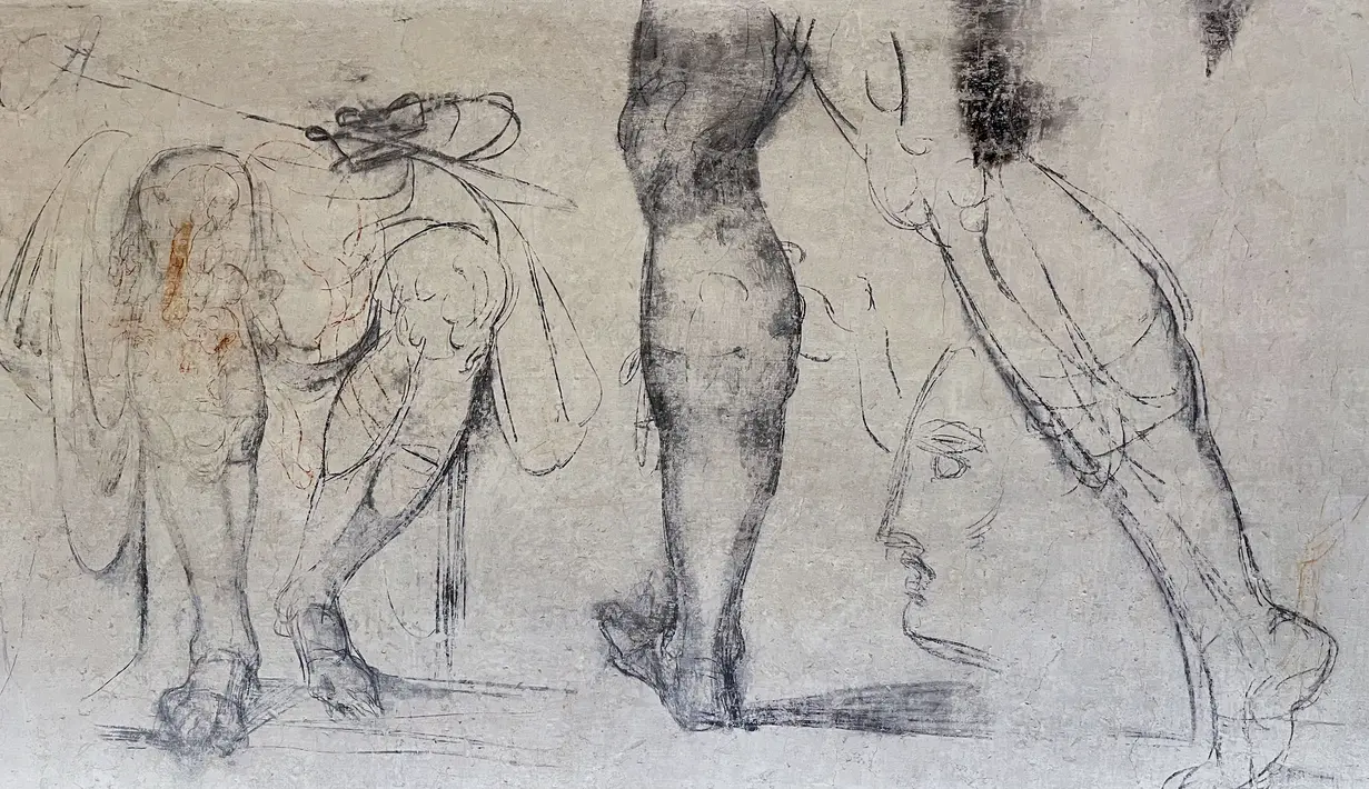 Untuk pertama kalinya sejak ditemukan pada tahun 1975, ruang rahasia Michelangelo akan dibuka untuk umum secara reguler mulai tanggal 15 November. (AP Photo/Fareed Khan)