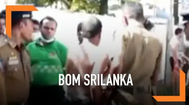 Polisi Sri Lanka menangkap tiga orang yang diduga terkait dengan peristiwa rentetan teror bom hari Minggu (21/4).