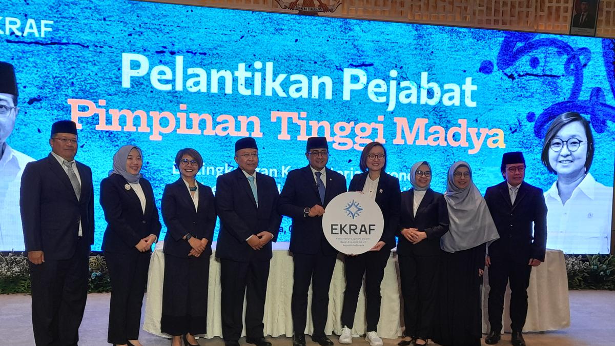 Struktur Kementerian Ekraf Pertama Resmi Terbentuk, Masih Cari Kantor Usai Pisah dari Kemenpar