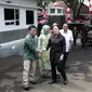 Puan mengunjungi Cak Imin bersama dengan Ketua DPP PDIP Said Abdullah dan Ketua DPP PDIP Bambang Wuriyanto atau Bambang Pacul. (Liputan6.com/Johan Tallo)