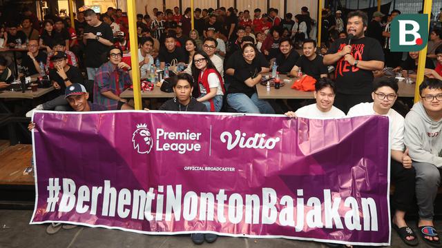 Roaring night Manchester United vs Liverpool di Pitch 98, Kemang