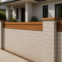 Inspirasi Desain Pagar Bata Ringan (created by AI)