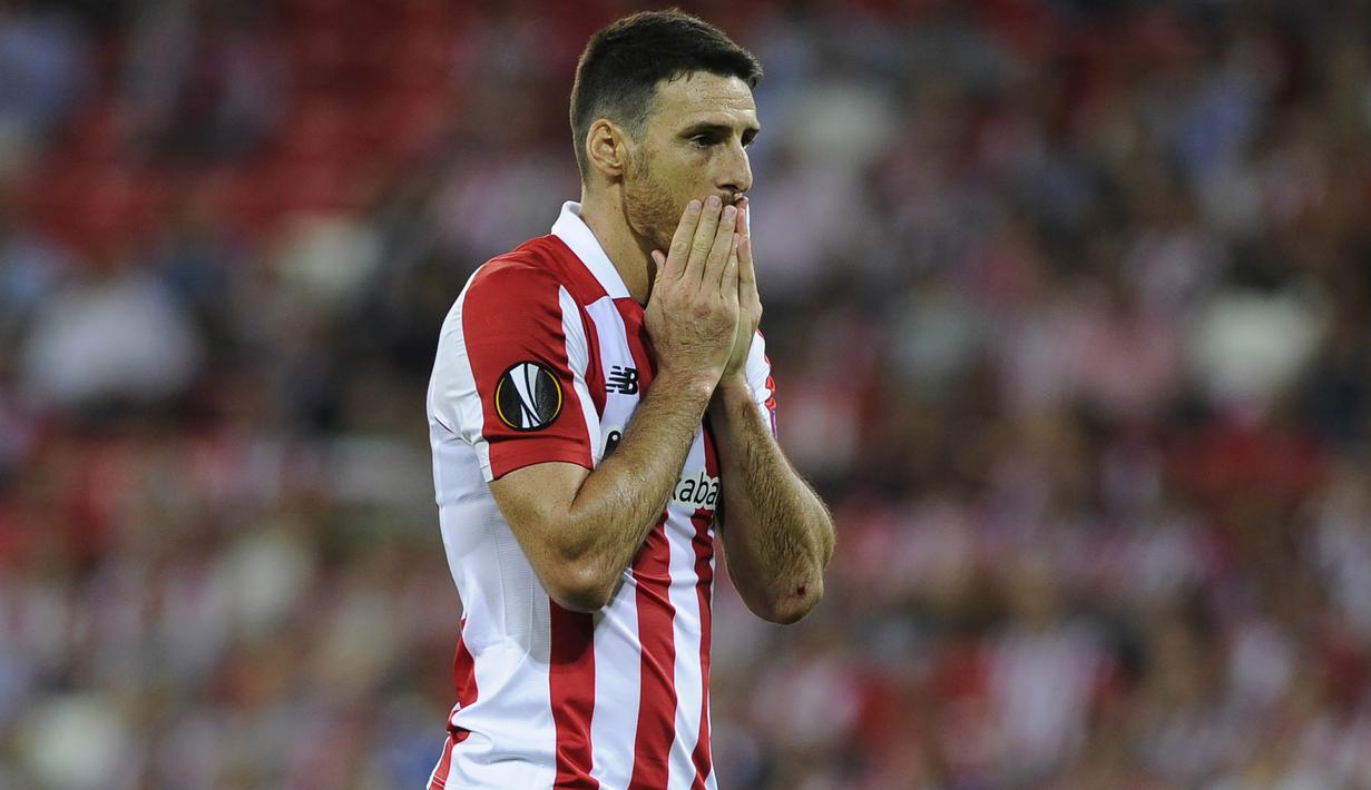 7. Aritz Aduriz (Athletic Bilbao) - 4 Gol (1 Penalti). (AFP/Ander Gillenea)