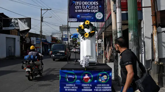 Peti Mati Jadi Cara Guatemala City Kampanyekan di Rumah Aja