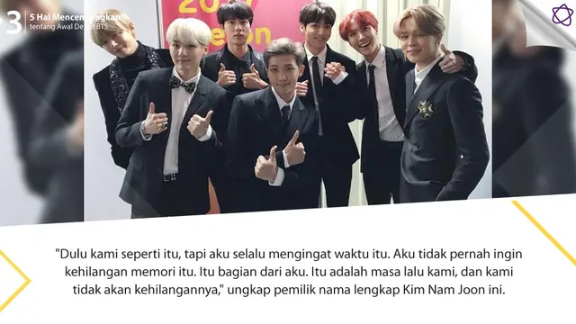 [Bintang] 5 Hal Mencengangkan tentang Awal Debut BTS