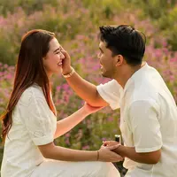 Thariq Halilintar dan Aaliyah Massaid. (Foto: Dok. Instagram @thariqhalilintar)