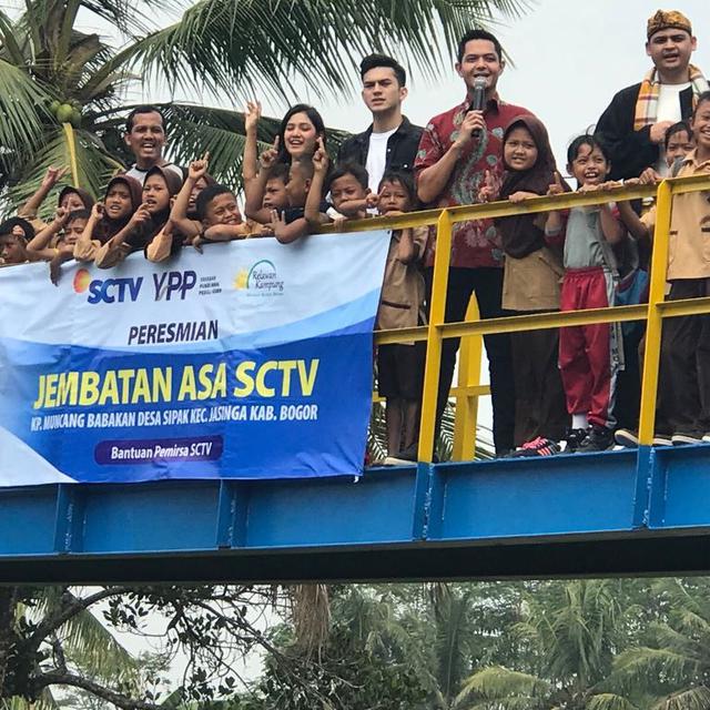 23 Jembatan Asa Telah Dibangun Sctv Dari Donasi Pemirsa Showbiz