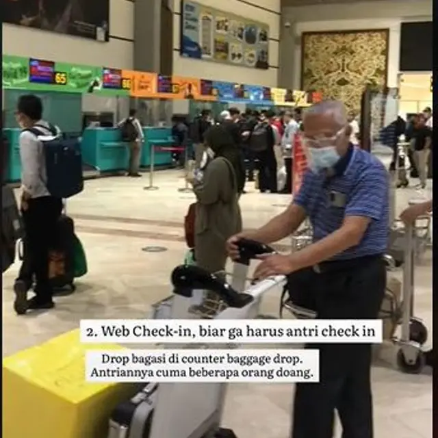 Warganet Bagikan Tips Antre Cuma 15 Menit Sebelum Penerbangan di Bandara