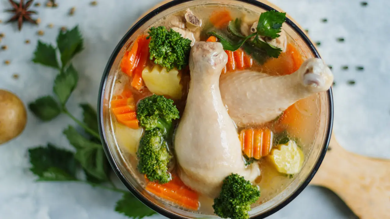 resep sop sup ayam keruh gurih kaldu sayur