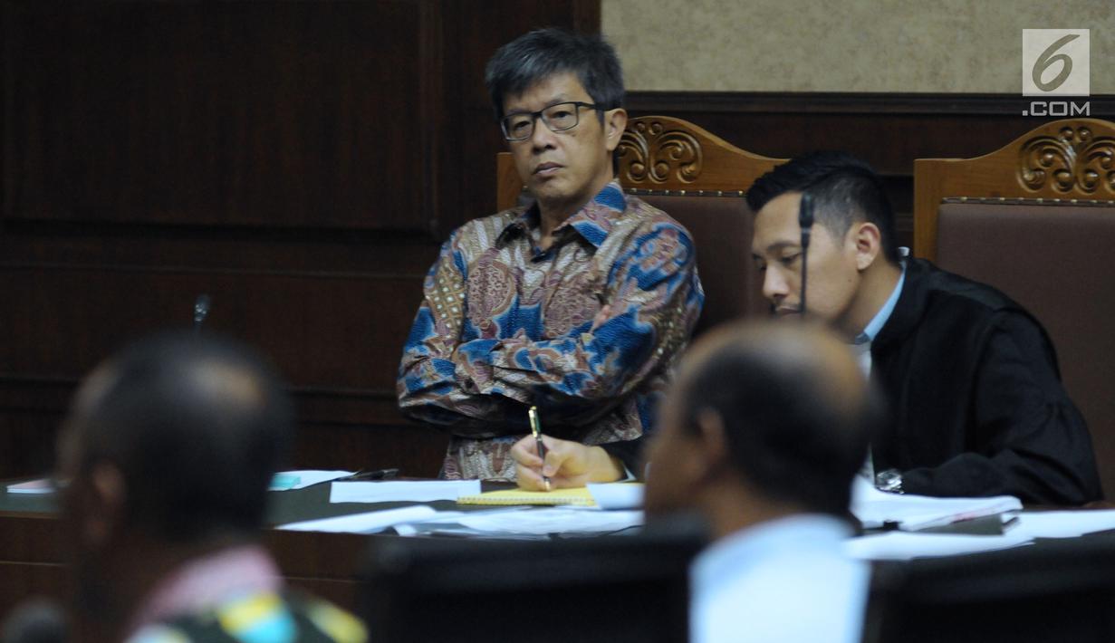 Foto Dugaan Korupsi E Ktp Mantan Dirut Pt Quadra Solutions Jalani Sidang Lanjutan News Liputan6 Com