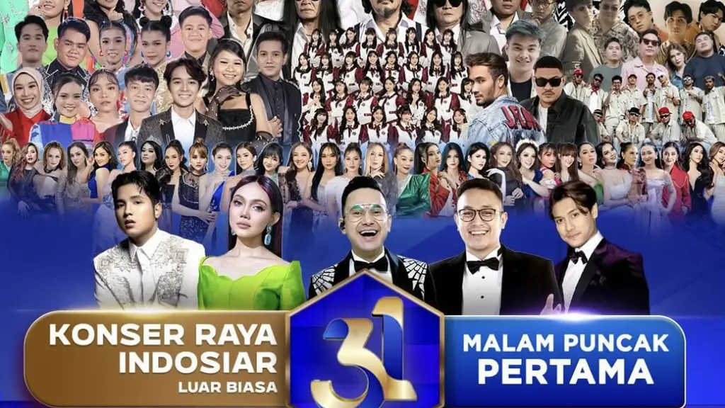 Kesemerakan Ulang Tahun Indosiar./copyright instagram/indosiar