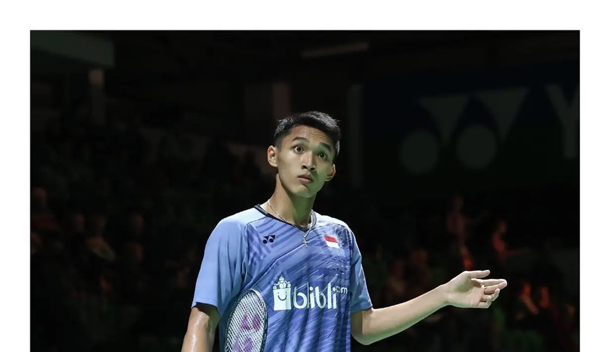 Prestasi tersebut membawa Jojo ke ranah yang lebih luas, wajah pebulutangkis yang dikenal bersahabat dengan Antony Sinisuka Ginting tersebut kerap wira-wiri di layar kaca. Bukan sebagai pebulutangkis, melainkan sebagai bintang iklan produk.(Liputan6.com/Instagram/jonatanchristieofficial)