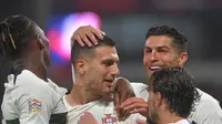 Sampai Berdarah, Cristiano Ronaldo Tampil Jos Walau Tak Cetak Gol saat Portugal Melibas Rep. Ceska