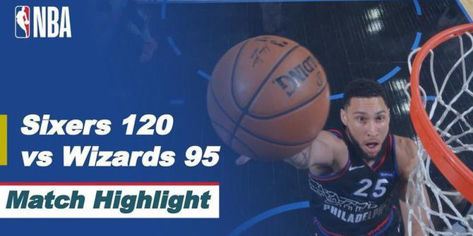 VIDEO: Highlights NBA Playoffs, Philadelphia 76ers Berhasil Kandaskan Perlawanan Washington Wizards 120-95