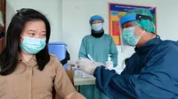 Pemerintah Kota Tagerang bersiap untuk melaksanakan vaksin Covid-19 tahap pertama.