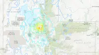 18 Maret 2020: Gempa Bumi M 5,7 di Magna Utah Picu 2.590 Gempa Susulan