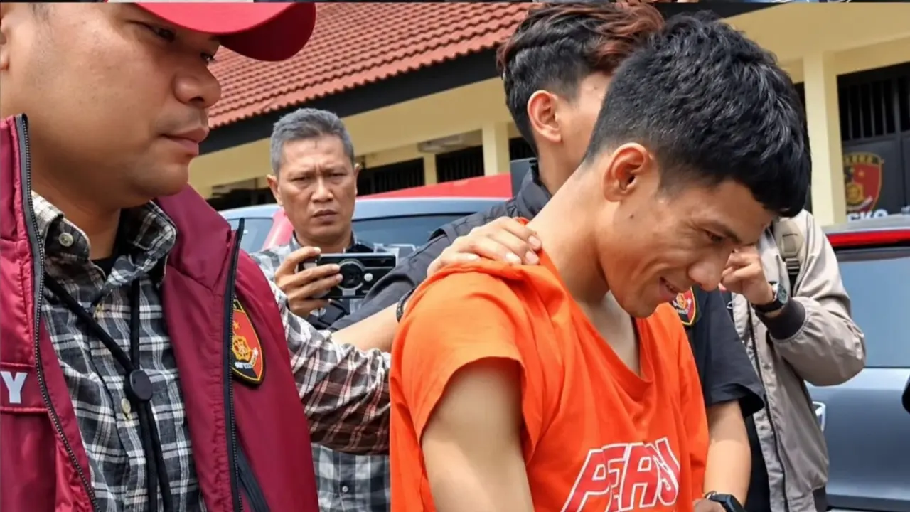 Pelaku BPA yang pertama kali ditangkap aparat Polresta Batang. (istimewa).