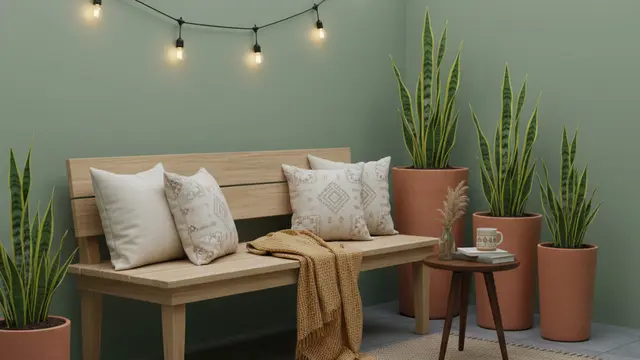 7 Kombinasi Furnitur dan Tanaman untuk Bikin Teras Kecil Jadi Cozy, Inspirasi Santai ala Kafe di Rumah