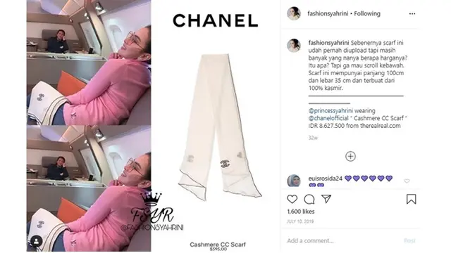 Selain Sikat Gigi, 5 Fashion Item Syahrini Ini Ditaksir Miliki Harga Fantastis