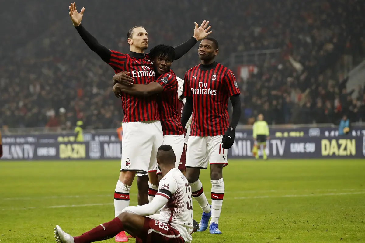 Bantai Torino 4-2, AC Milan Rebut Tiket Semifinal Coppa Italia