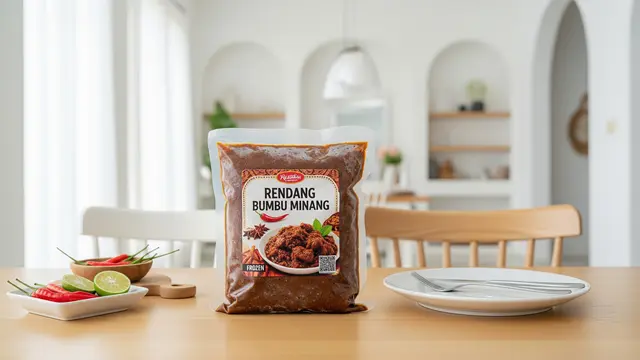 Rendang Frozen dengan Bumbu Asli Minang