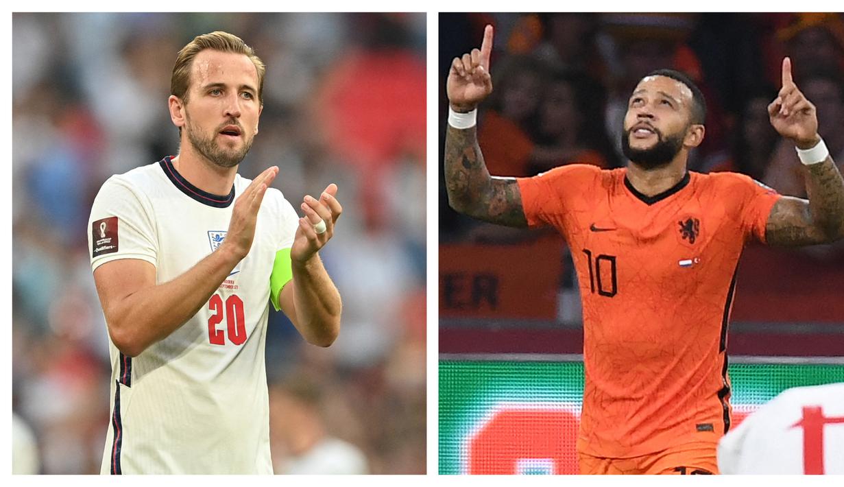 Zona Eropa telah merampungkan seluruh laga di Kualifikasi Piala Dunia 2022. Selain memastikan para kontestan yang lolos otomatis maupun yang mesti menempuh jalur play-off menuju Qatar, tercatat pula 5 striker yang menjadi top skor di babak kualifikasi. Siapa saja? (Kolase AFP)