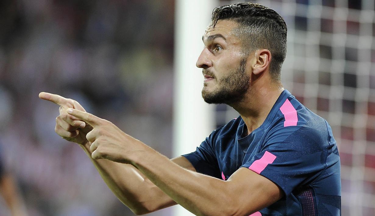 7. Angel Correa (Atletico Madrid) - 3 Gol. (AFP/Ander Gillenea)