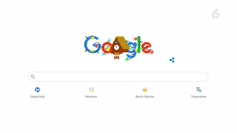 Google Doodle Edisi Kamis (31/12/2020) Usung Tema Malam Tahun Baru