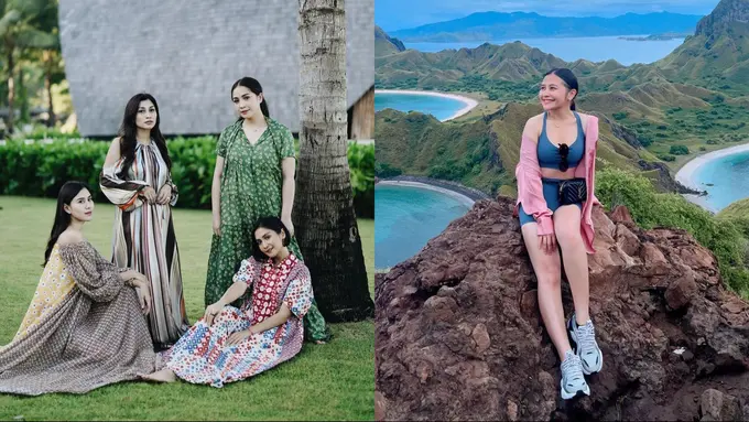 Liburan menyenangkan ala artis.