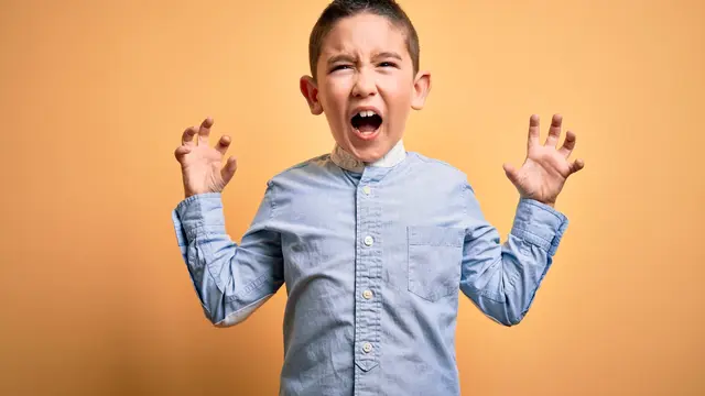 Ilustrasi anak tantrum