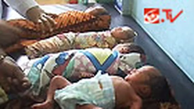 Bayi Kembar Empat Lahir di Pasaman