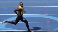 Pelari Jamaika, Usain Bolt. (AFP/Johannes Eisele)
