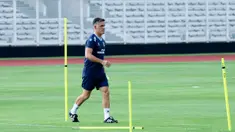 Debut John Herdman sebagai pelatih baru Timnas Indonesia akan dipastikan berlangsung dalam laga melawan St. Kitts and Nevis di FIFA Series pada Jumat (27/03/2026) mendatang. (Bola.com/M Iqbal Ichsan)